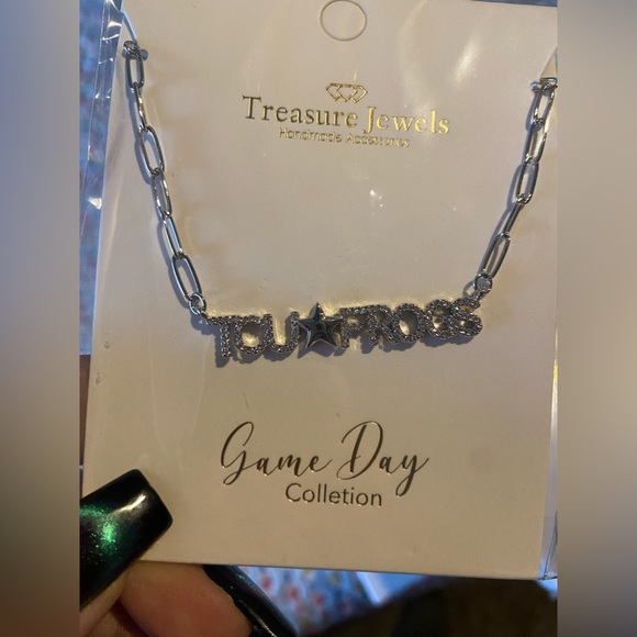 TCU Frogs Necklace - Picture 5 of 5
